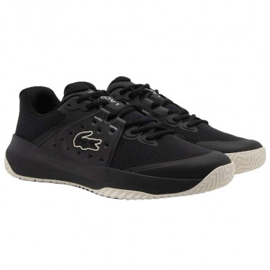 Lacoste Power Serve Black Off White 2026 Padel Shoes