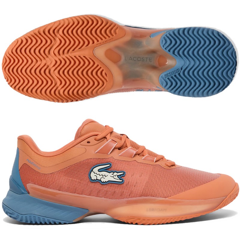 Lacoste AG-LT Ultra orange blue 2026 Padel Shoes