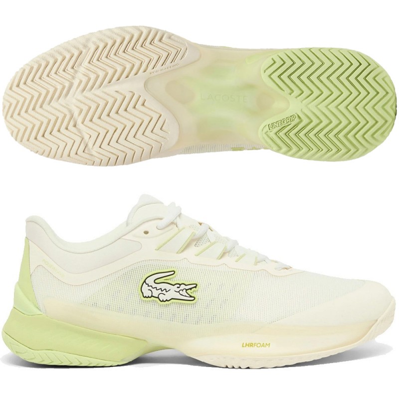 Lacoste AG-LT Ultra off white green 2026 Padel Shoes
