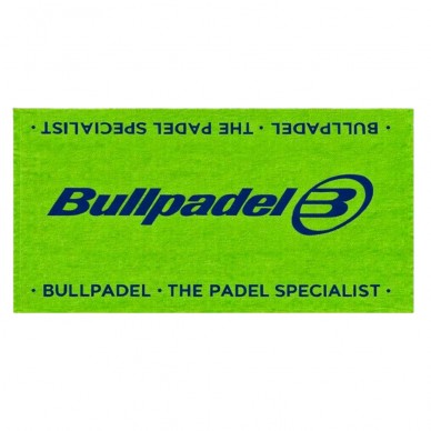 Towel Bullpadel BPTOWEL26 100X50 acid green