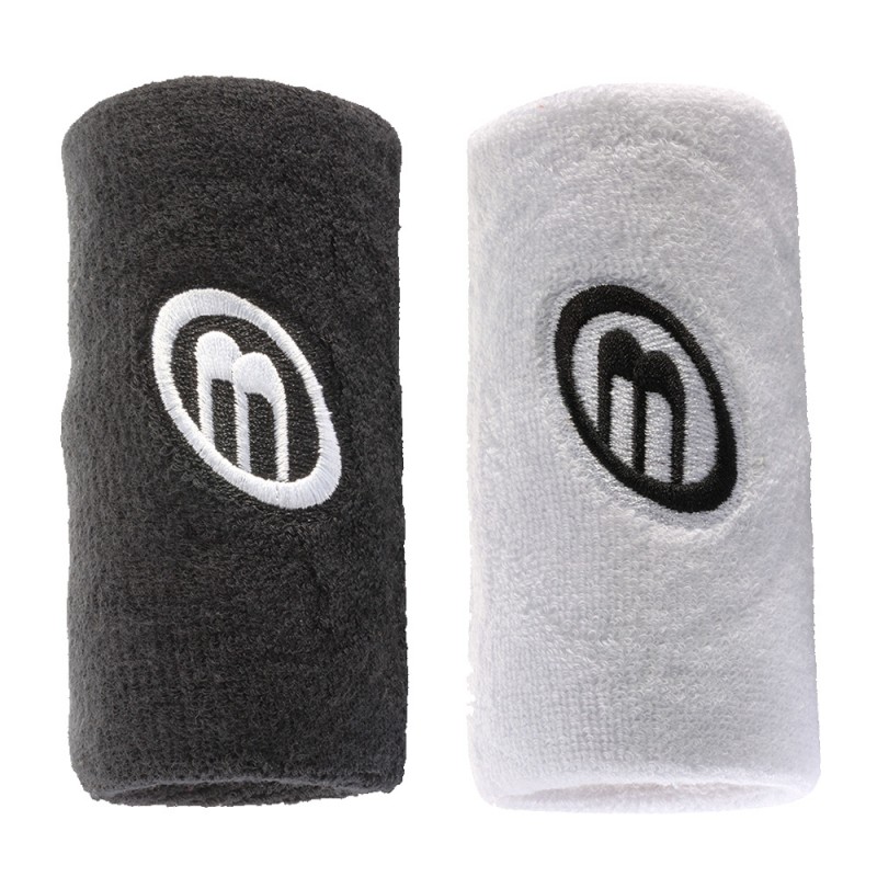 Wristbands Bullpadel BPMU262 Black White