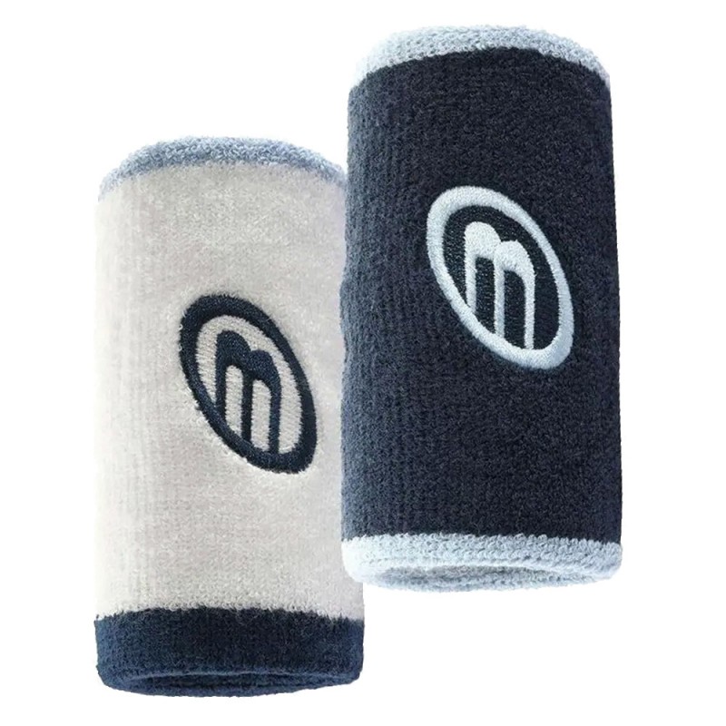 Wristbands Bullpadel BPMU266 short bone blue