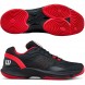 Wilson Hurakn Pro V2 black red 2026 Padel shoes