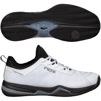Nox Nerbo white raven 2026 padel shoes