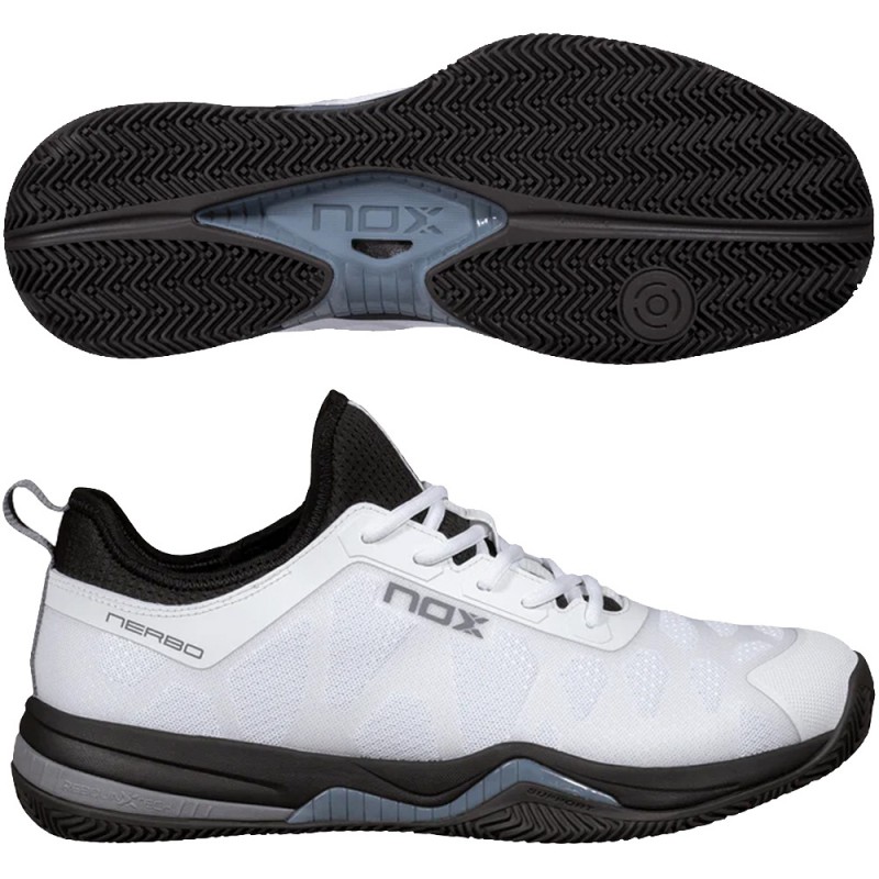 Nox Nerbo white raven 2026 padel shoes