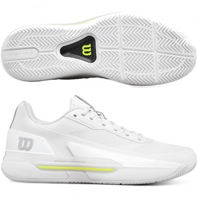 Wilson Rush Pro 5 Tour white 2026 Padel Shoes