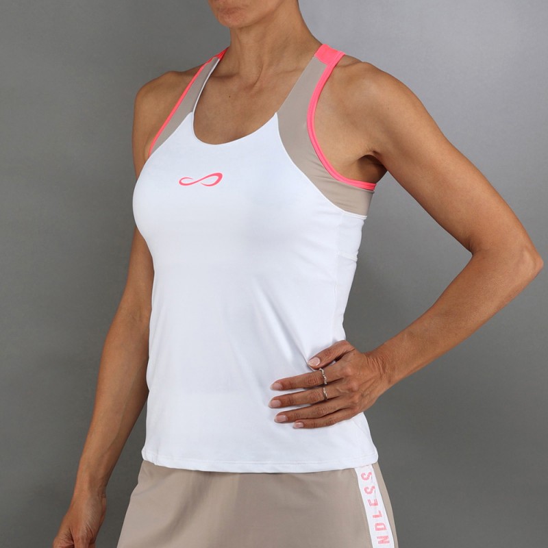 T-shirt Endless Slam white pink
