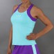 T-shirt Endless Slam aqua purple