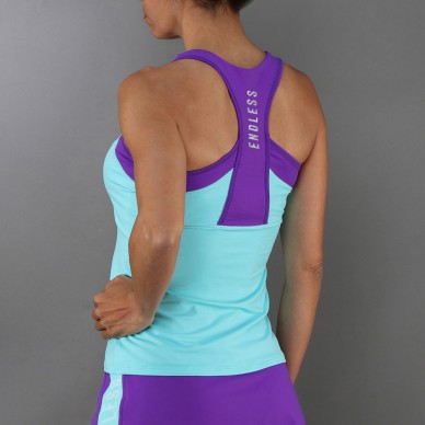 T-shirt Endless Slam aqua purple