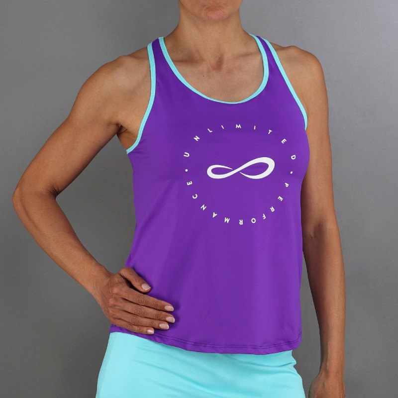 T-shirt Endless Cercle purple