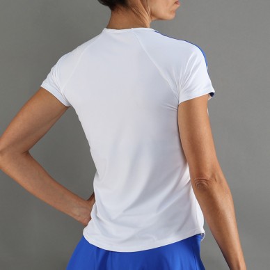 T-shirt Endless Mesh II white royal