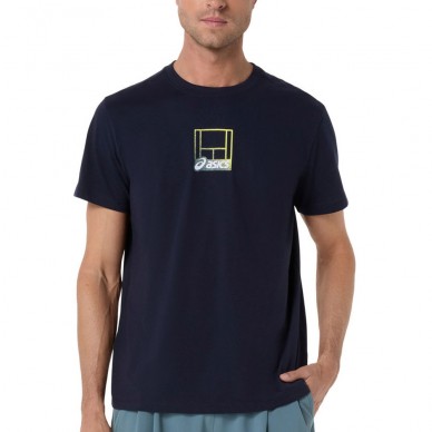 T-shirt Asics Court Core Graphic TEE blue