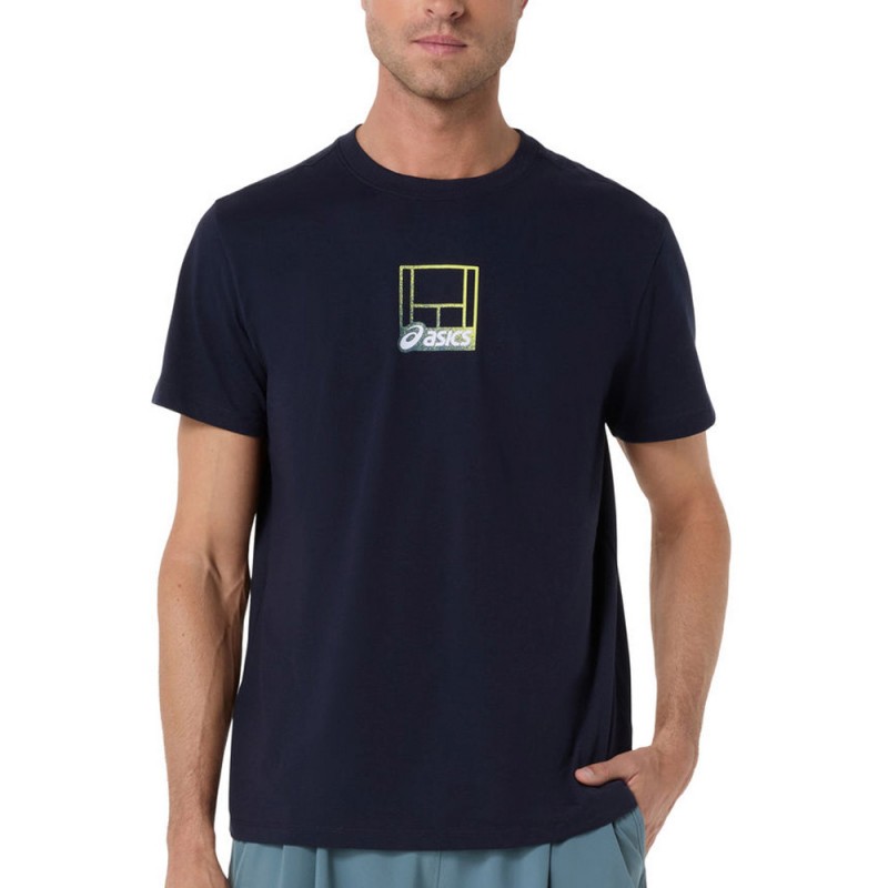 T-shirt Asics Court Core Graphic TEE blue