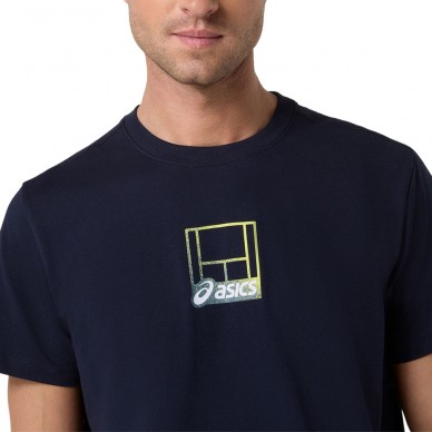 T-shirt Asics Court Core Graphic TEE blue