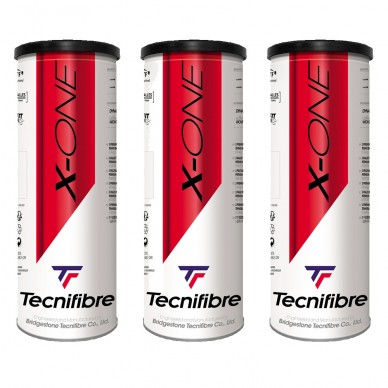 Pack of 3 Cans of Tecnifibre X-One