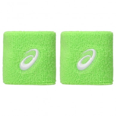 Wristbands padel Asics Short Pack of 2 Green
