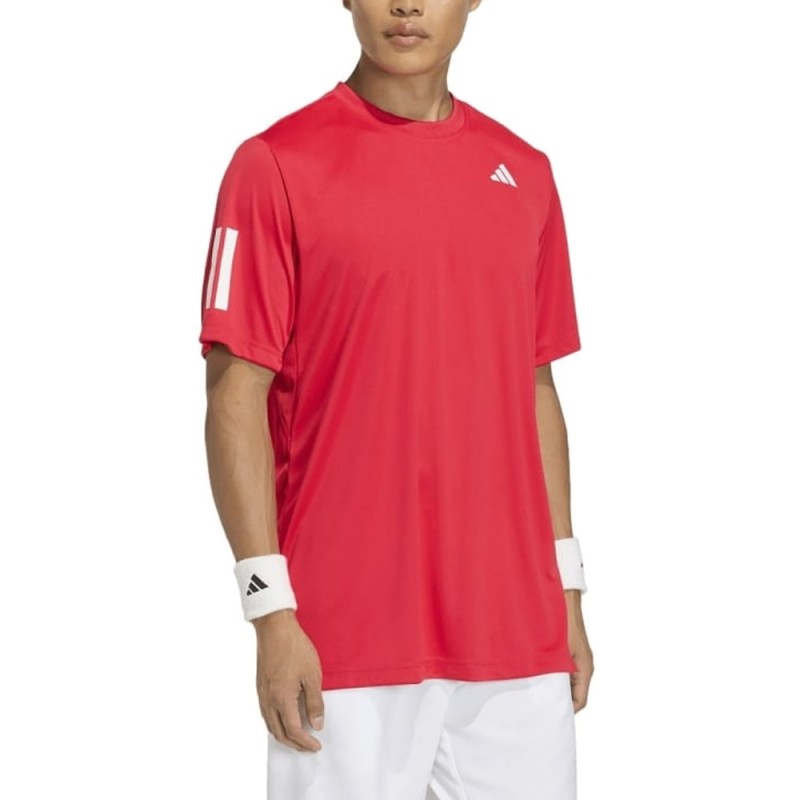 T-shirt Adidas Club 3STR Ruby Red