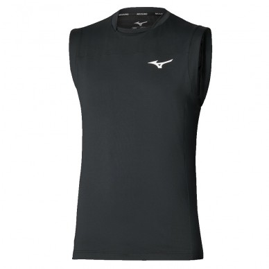 T-shirt Mizuno Tennis Shadow black