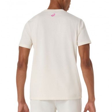 T-shirt Asics Court Core Graphic TEE white