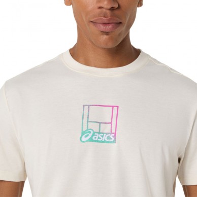 T-shirt Asics Court Core Graphic TEE white