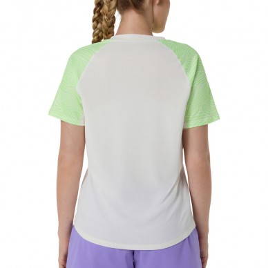 T-shirt Asics Court All Over Print SS Top green white