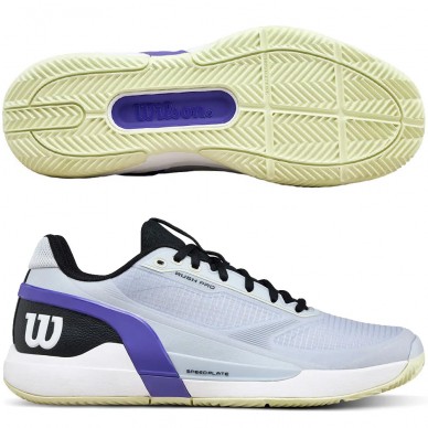 Wilson Rush Pro 5 Clay gray 2026 Padel Shoes