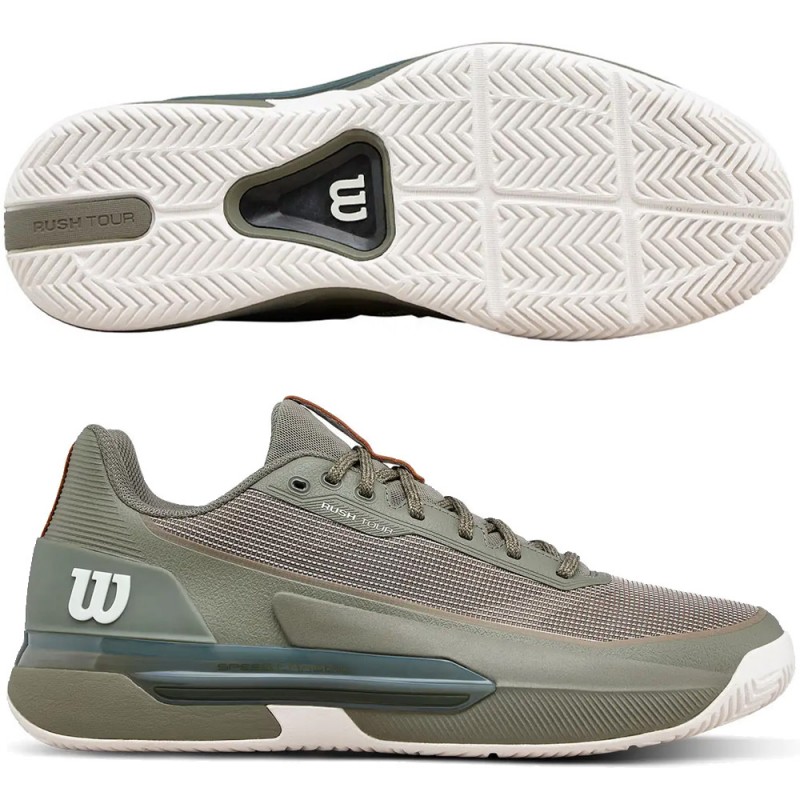 Wilson Rush Tour 5 DST vetiver 2026 padel shoes