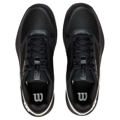 Wilson Rush Pro 5 Clay black white 2026 Padel Shoes