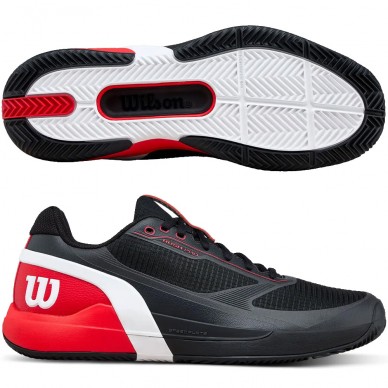 Wilson Rush Pro 5 Clay black red 2026