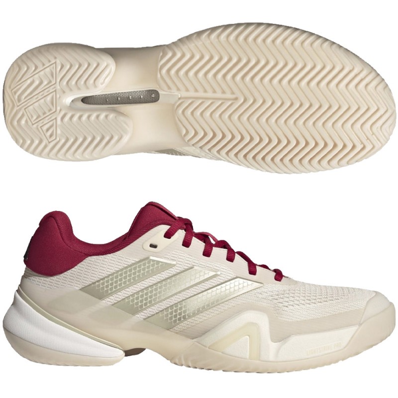 Adidas Barricade 14 M Clay white ice gold 2026 Padel shoes