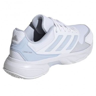 Adidas Courtjam Control 3 W crystal white silver 2026 padel shoes