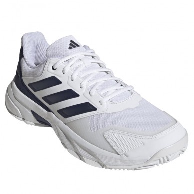 Adidas Courtjam Control 3 M white dark blue 2026 Padel Shoes