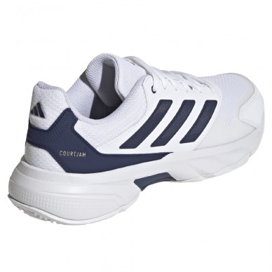 Adidas Courtjam Control 3 M white dark blue 2026 Padel Shoes