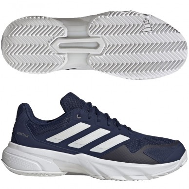 Adidas Courtjam Control 3 M Clay dark blue 2026 Padel Shoes