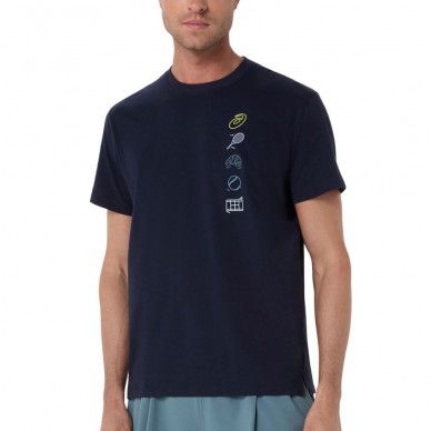 T-shirt Asics Game Seasonal Graphic Tee midnight blue