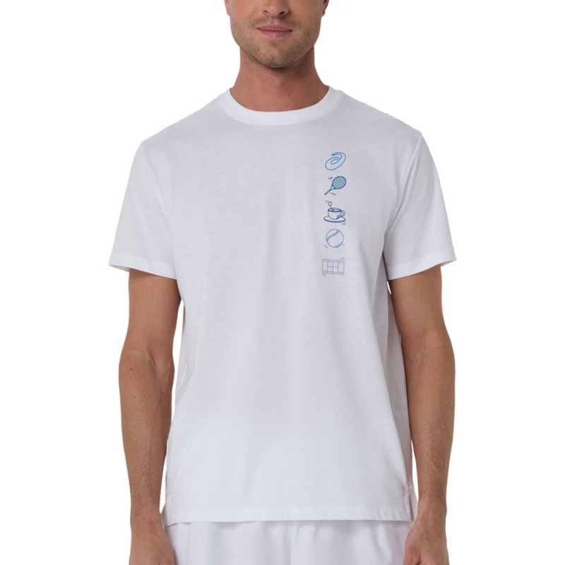 T-shirt Asics Game Seasonal Gracphic Tee white