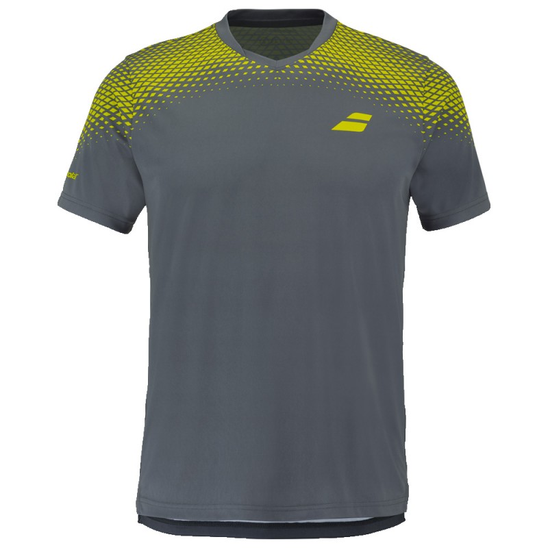 Babolat Aero Cneck TEE T-shirt gray
