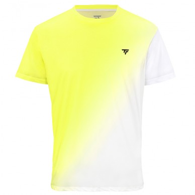 T-shirt Tecnifibre X-Loop white yellow