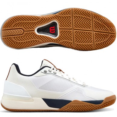 Wilson Rush Tour 5 Clay White Navy 2026 Padel Shoes