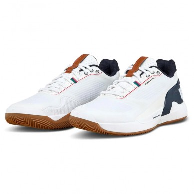 Wilson Rush Pro 5 Clay white navy 2026 padel shoes