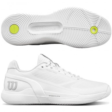 Wilson Rush Pro 5 Padel white 2026 Padel Shoes