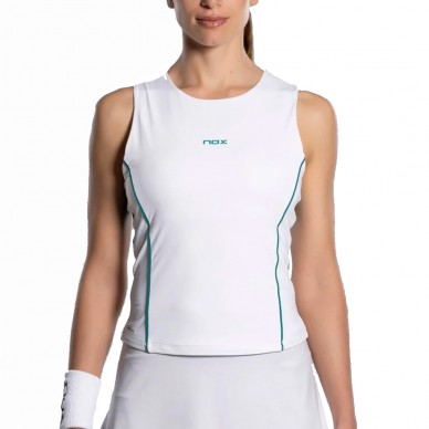 T-shirt Nox Pro straps white green
