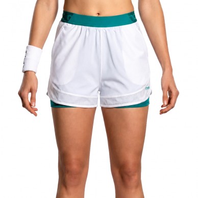 Short Nox Pro Woman white green