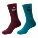 Socks Siux Groove Pack 2u burgundy sky blue
