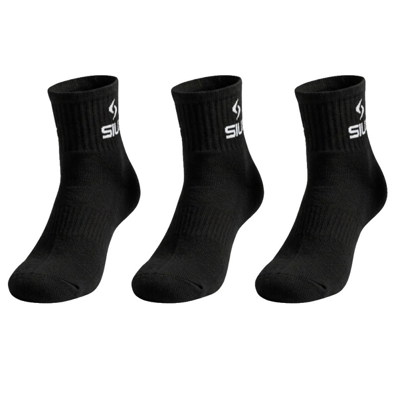 Siux Basic Socks Pack 3u Black