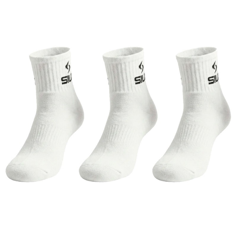 Socks Siux Basic Pack 3u White