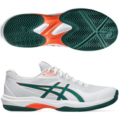 Asics Game FF Padel white jewel green 2026 Padel shoes