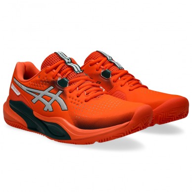 Asics Gel Challenger 15 Padel Energy Orange Jewel Green 2026 Padel Shoes