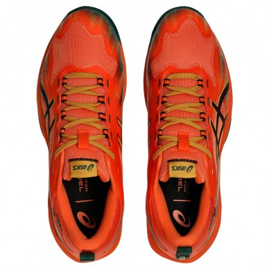 Asics Sonicsmash FF energy orange dark aubergine 2026 Padel Shoes