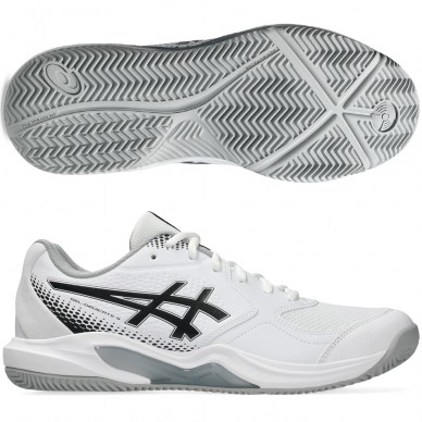 Asics Gel Dedicate 9 Padel White Black 2026 Padel Shoes